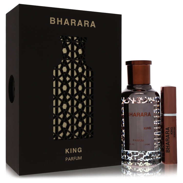 Bharara King Perfume Spray with Refillable Travel Spray 3.4 oz / 100 ml for Men