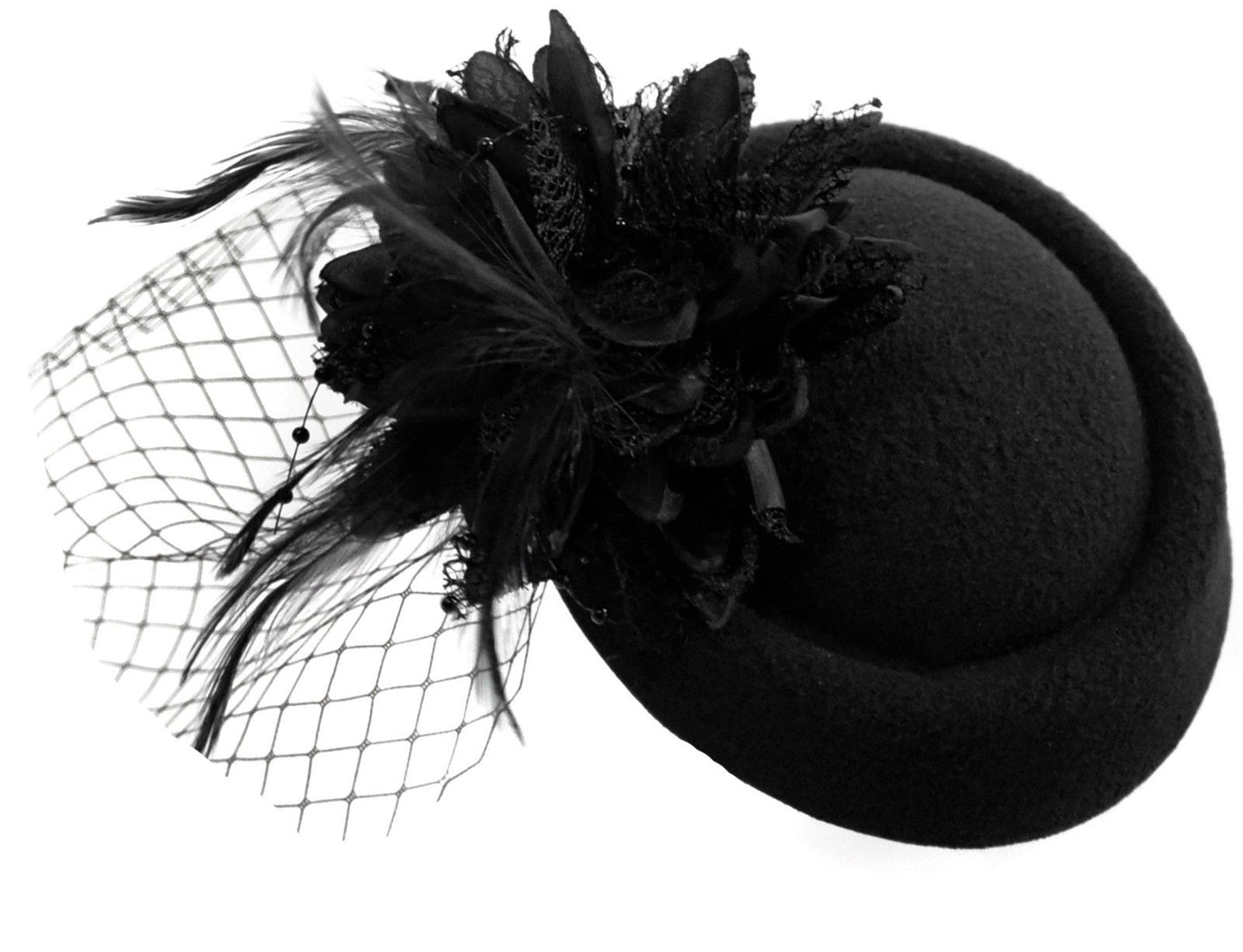 The Pill Box Flower with Veil