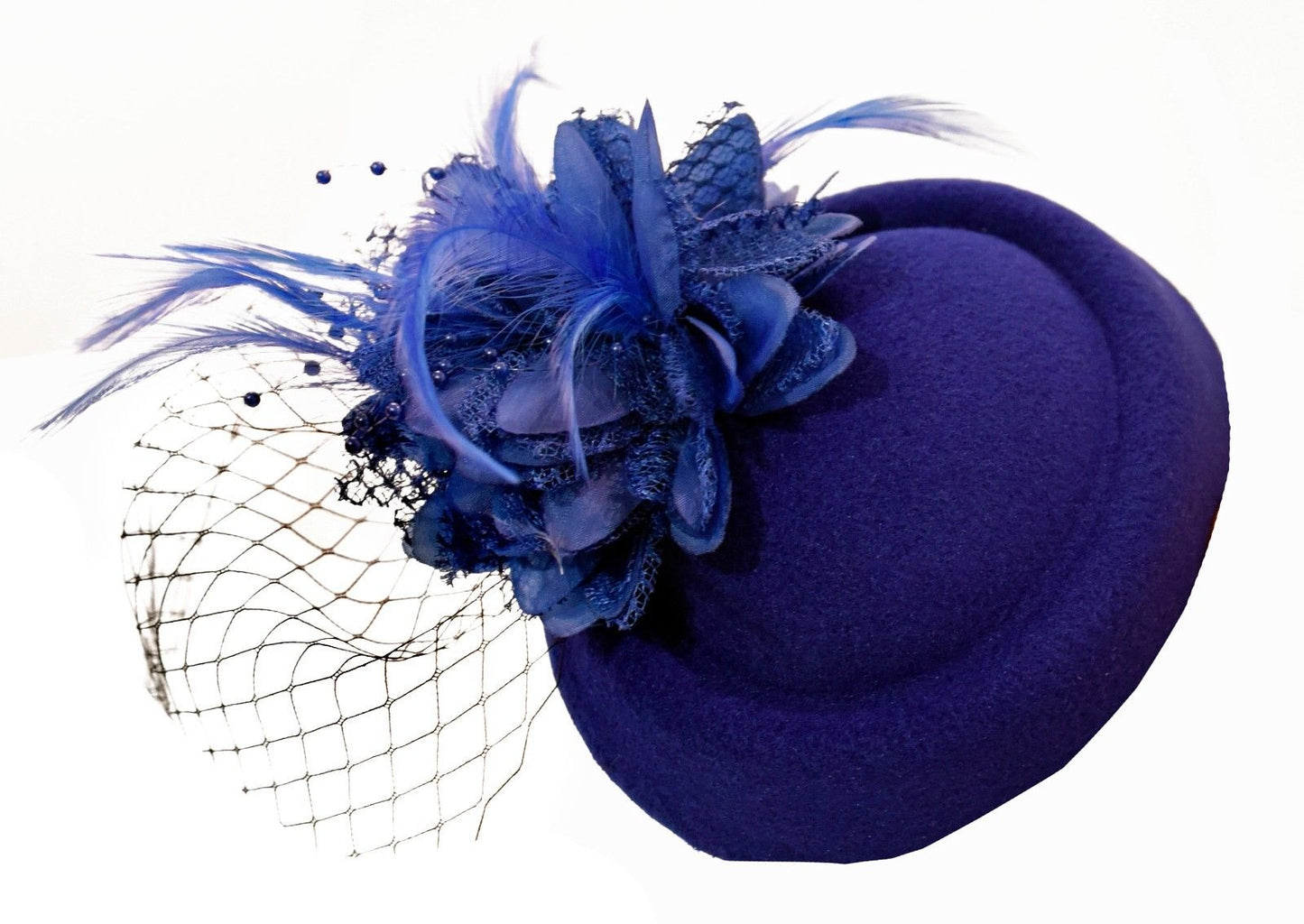 The Pill Box Flower with Veil
