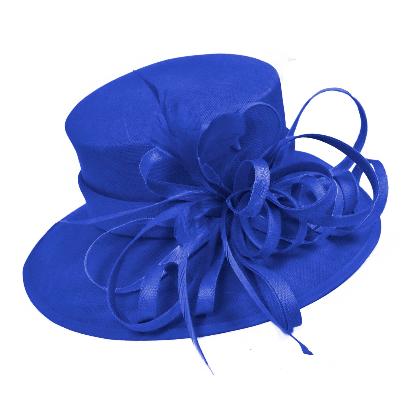 Caprilite Large Ladies Occasion Hats for Weddings Brim Top
