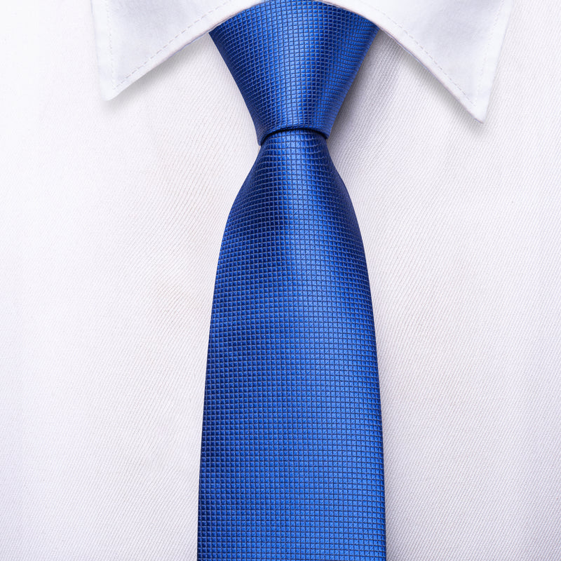 Boys Royal Blue Silk Tie