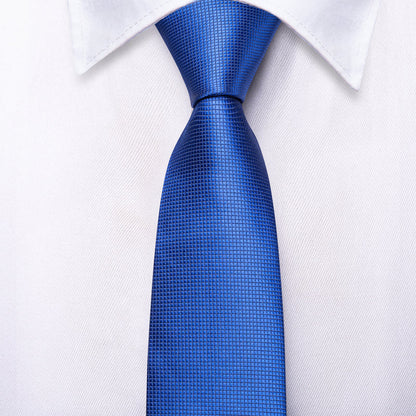 Boys Royal Blue Silk Tie
