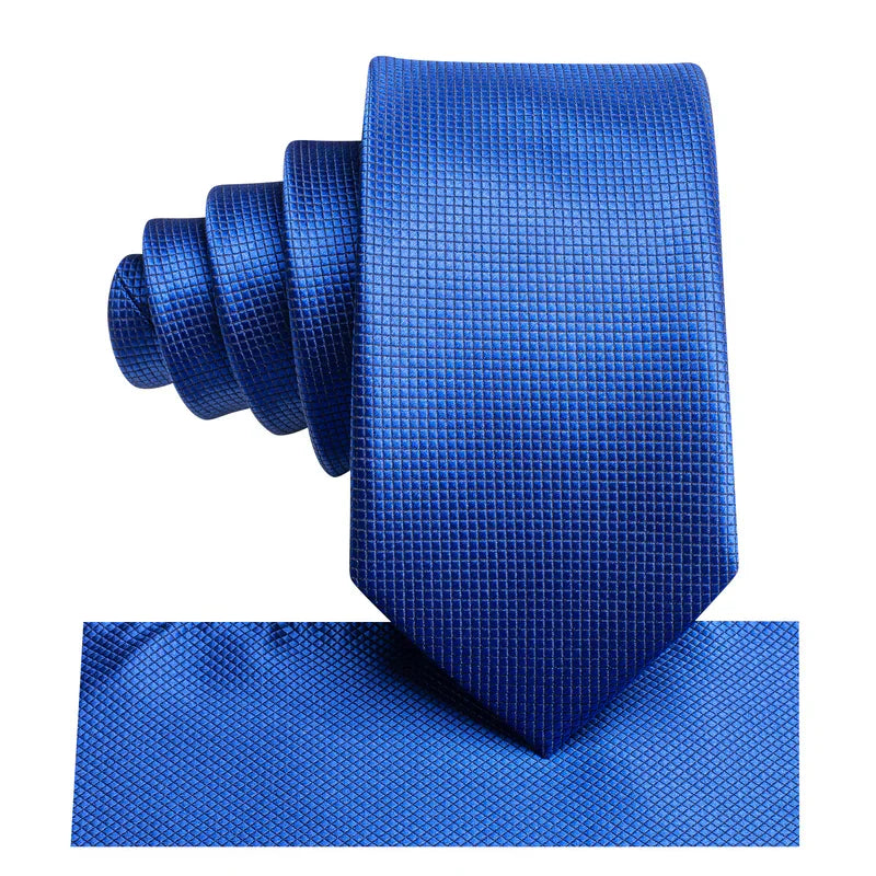 Boys Royal Blue Silk Tie