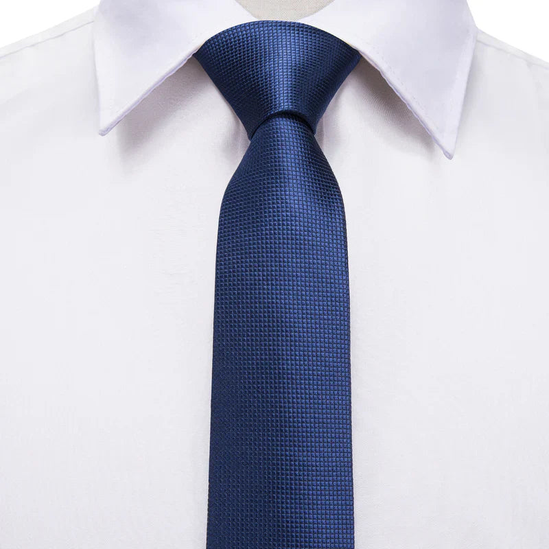 Boys Blue Silk Tie