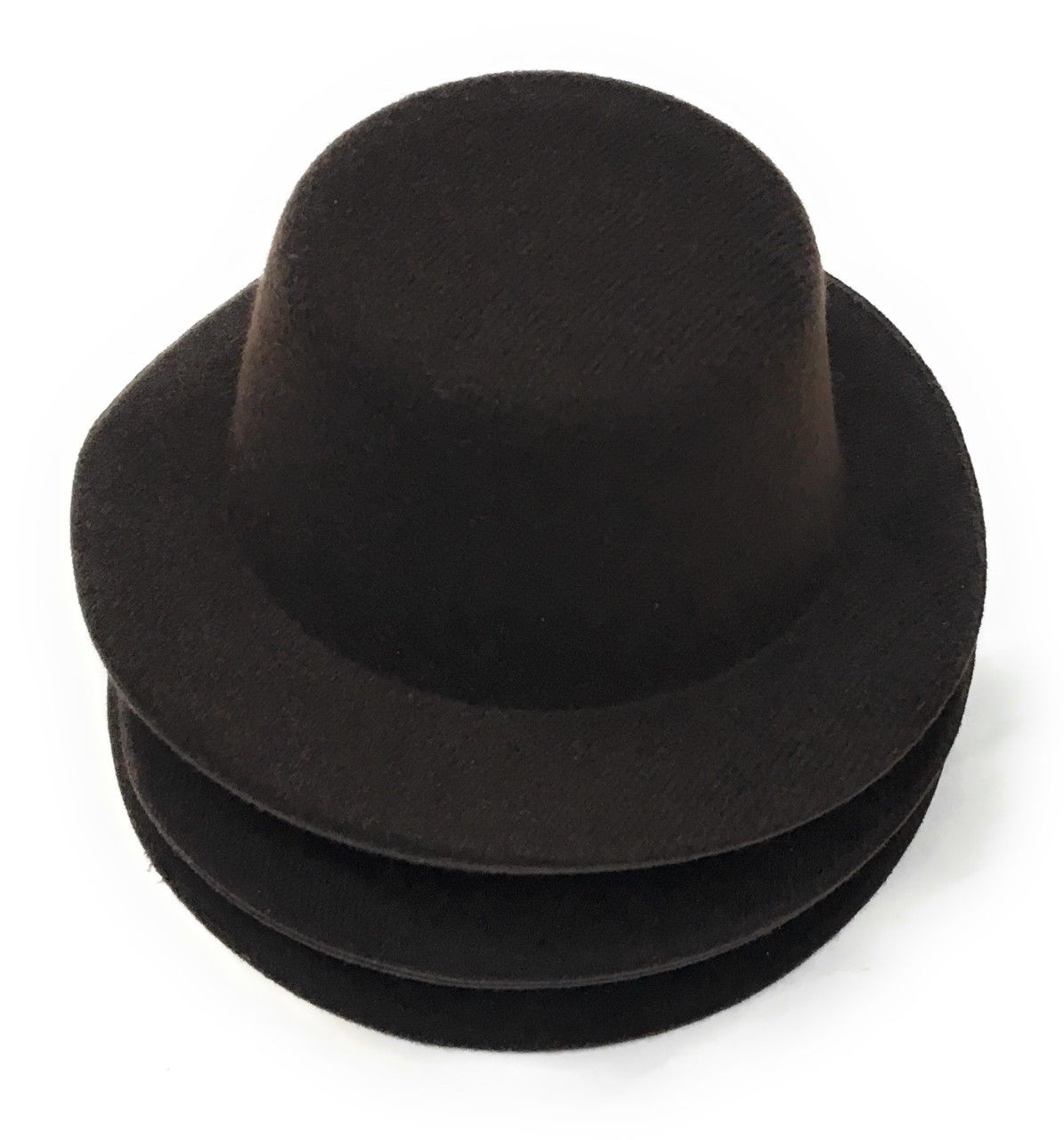 Set of 4 x Mini Round Top Hat Cap Fascinator Felt Hat Base Supplies Wholesale