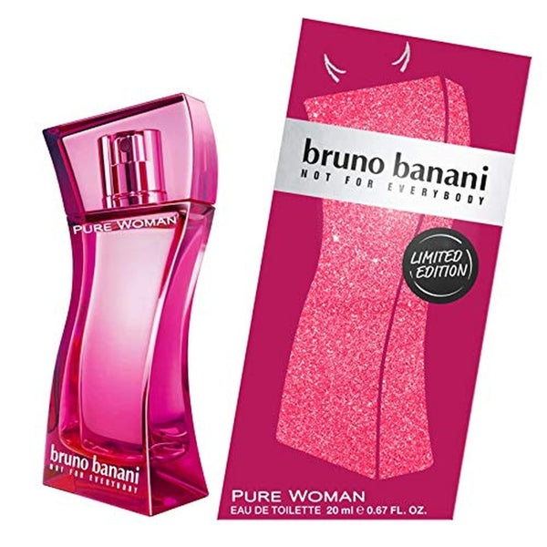 Bruno Banani Pure Woman Eau de Toilette 20ml Spray - Limited Edition