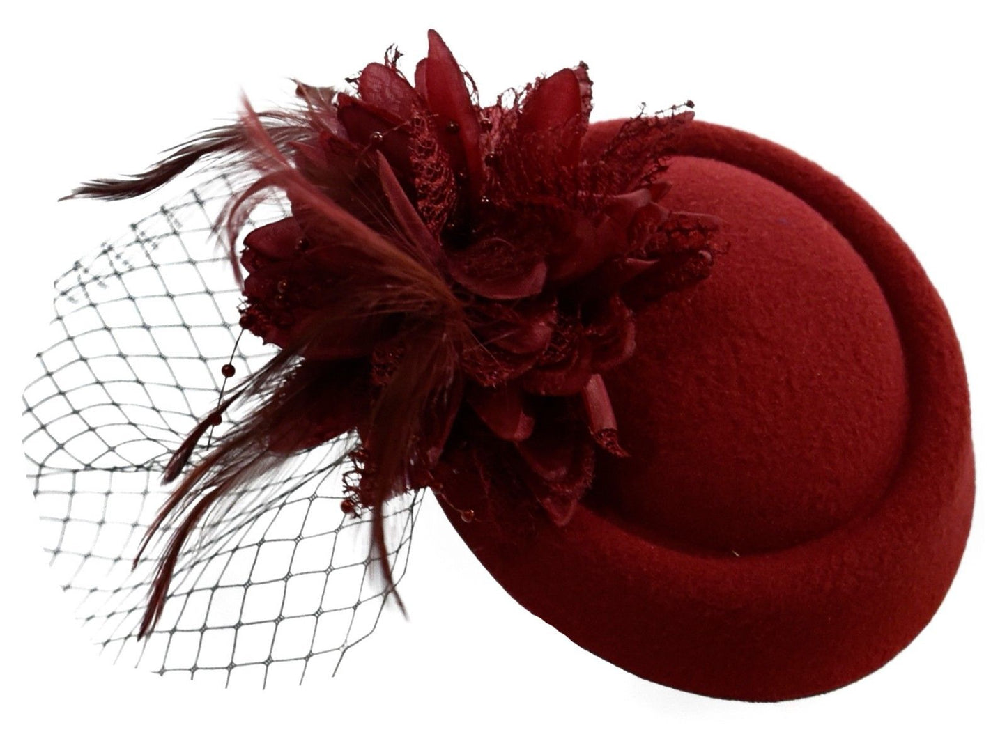 The Pill Box Flower with Veil