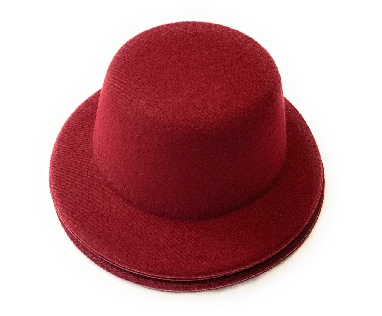 Set of 4 x Mini Round Top Hat Cap Fascinator Felt Hat Base Supplies Wholesale