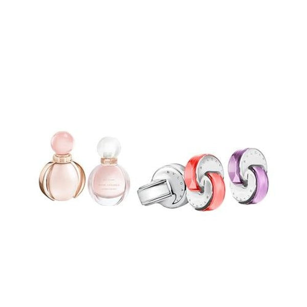 Bvlgari The Women's Gift Collection 5ml Rose Goldea EDP + 5ml Rose Goldea Blossom Delight EDP + 5ml Omnia Crystalline EDT + 5ml Omnia Amethyste EDT + 5ml Omnia Coral EDT