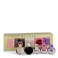 Bvlgari The Women's Gift Mini Collection 5ml Rose Goldea EDP + 5ml Goldea The Roman Night EDP + 5ml Omnia Crystalline EDT + 5ml Omnia Pink Sapphire EDT + 5ml Omnia Amethyste EDT