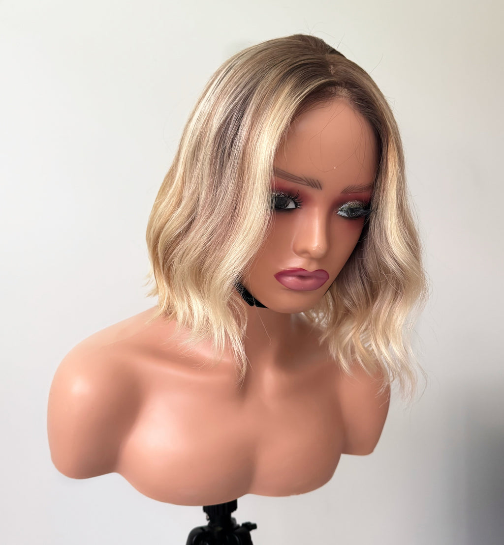 Bronde Bob - 13"X4" Lace Front Human Hair Wig