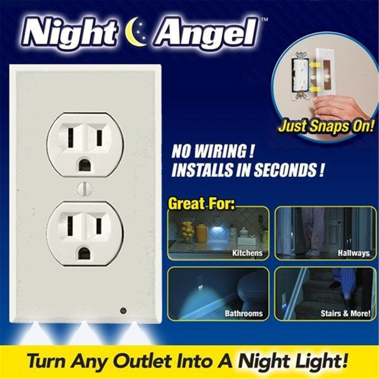 White Light Mini Human Body Motion Induction Night Light, CA0178A, CA0178B