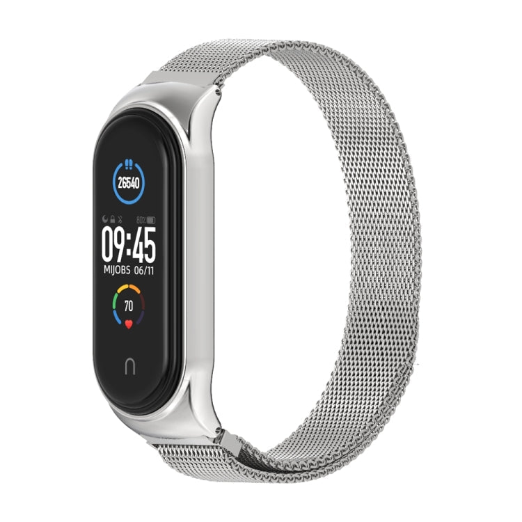 Mijobs Milan CS Metal Magnetic Watch Band for Xiaomi Mi Band 5 & 6, Host not Include