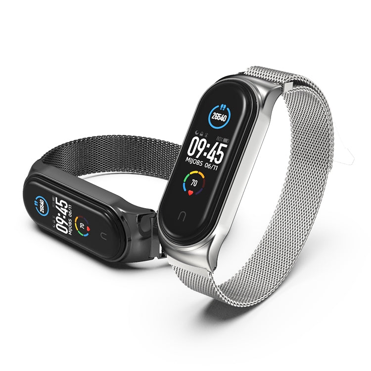 Mijobs Milan CS Metal Magnetic Watch Band for Xiaomi Mi Band 5 & 6, Host not Include