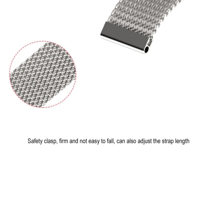 Mijobs Milan CS Metal Magnetic Watch Band for Xiaomi Mi Band 5 & 6, Host not Include