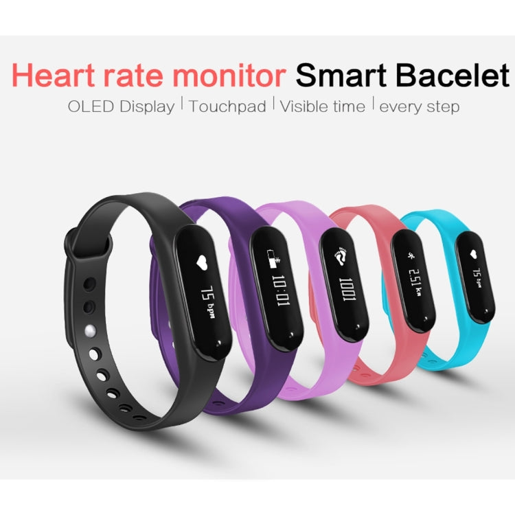 CHIGU C6 0.69 inch OLED Display Bluetooth Smart Bracelet, Support Heart Rate Monitor / Pedometer / Calls Remind / Sleep Monitor / Sedentary Reminder / Alarm / Anti-lost, Compatible with Android and iOS Phones, CHIGU C6 Purple, CHIGU C6 Yellow          ...