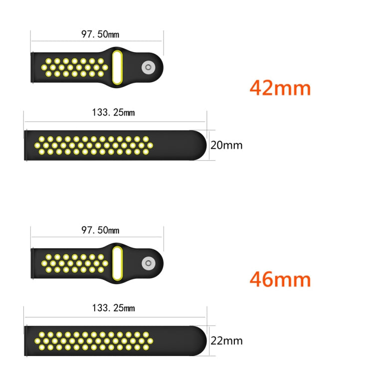 Double Color Watch Band for Galaxy Watch 42mm