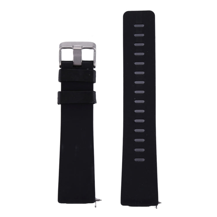 For Fitbit Versa / Versa 2 Simple Fashion Silicone Watch Band(Violet)