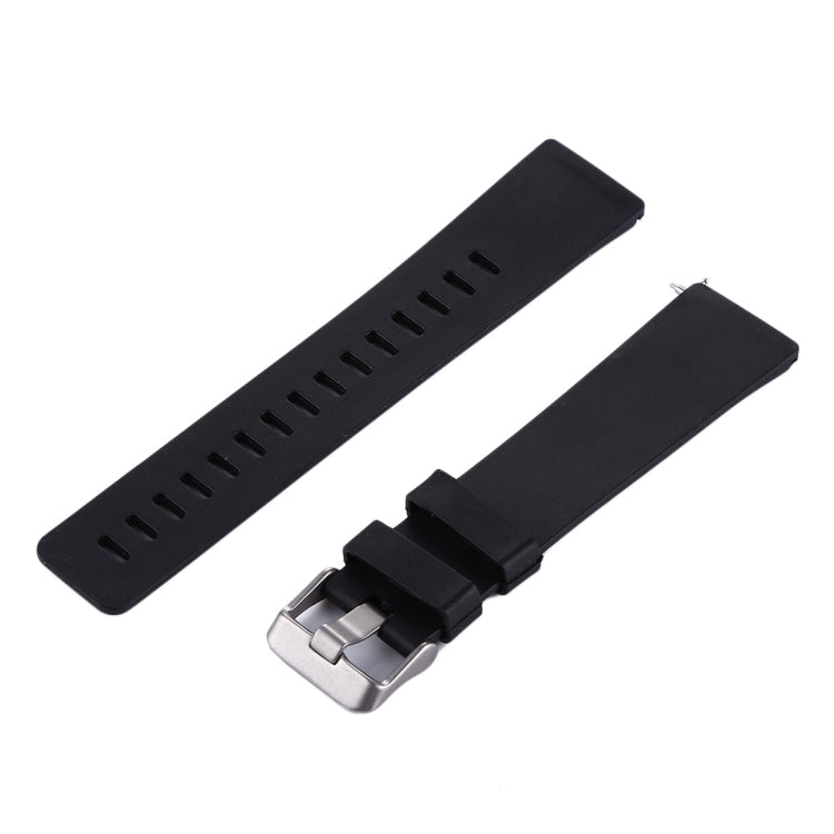 For Fitbit Versa / Versa 2 Simple Fashion Silicone Watch Band(Violet)