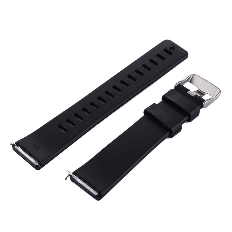 For Fitbit Versa / Versa 2 Simple Fashion Silicone Watch Band(Violet)