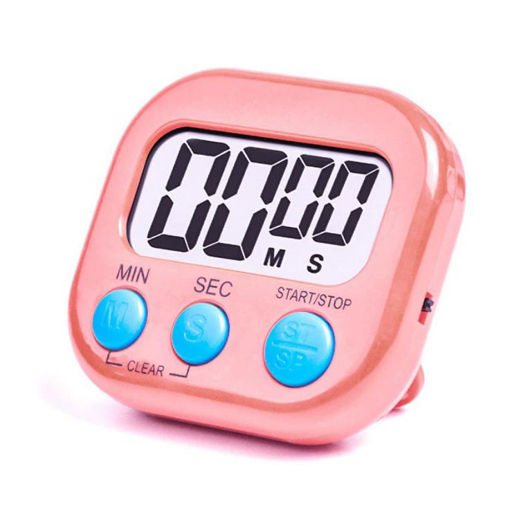 Digital Kitchen Timer Electronic Alarm Magnetic Backing with LCD Display for Cooking Baking Sports Games Office, HX103-2, 118