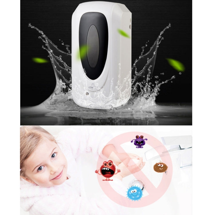 F1303 1000ML Touchless Automatic Infrared Sensor Spray Sterilization Dispenser(White)