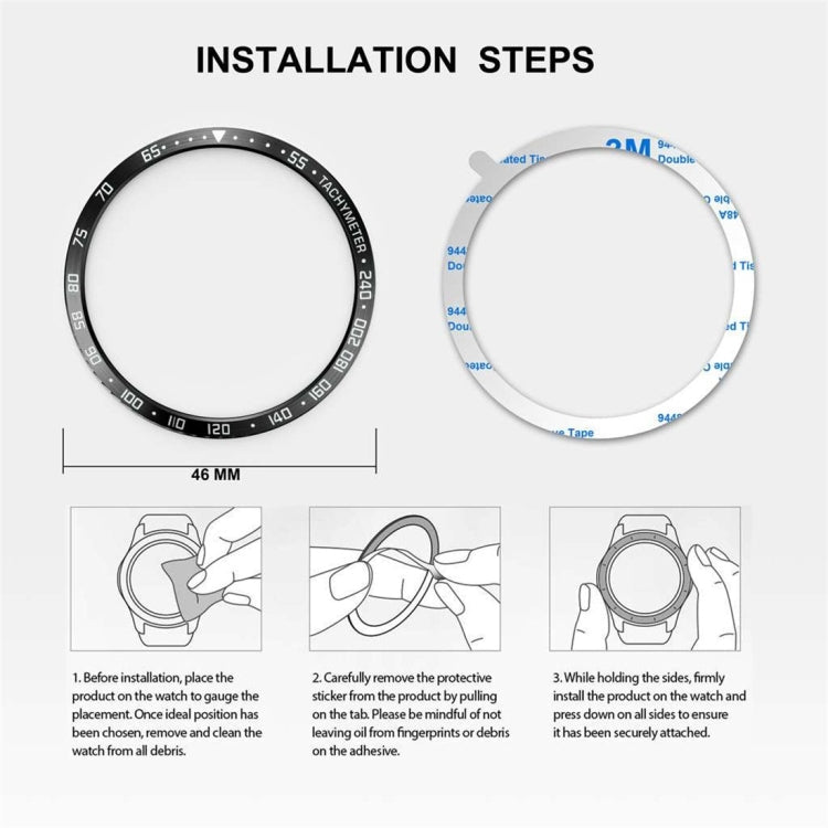 Dial Steel Protective Frame for Galaxy Watch 46mm, 46mm