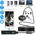 YPC110 8mm 2.0MP HD Camera WiFi Endoscope Snake Tube Inspection Camera with 8 LED, Waterproof IP68, Lens Diameter: 8mm, Length: 5m, Hard Line