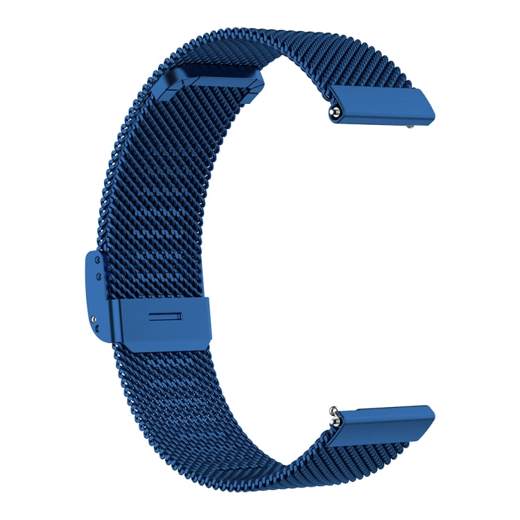 22mm Metal Mesh Wrist Strap Watch Band for Fossil Gen 5 Carlyle / Gen 5 Julianna / Gen 5 Garrett / Gen 5 Carlyle HR