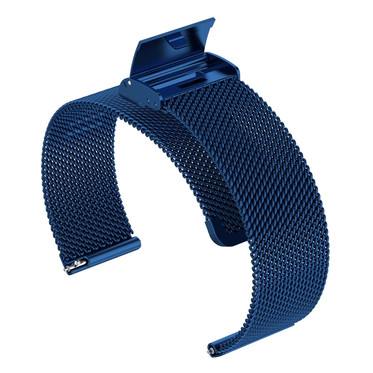 22mm Metal Mesh Wrist Strap Watch Band for Fossil Gen 5 Carlyle / Gen 5 Julianna / Gen 5 Garrett / Gen 5 Carlyle HR