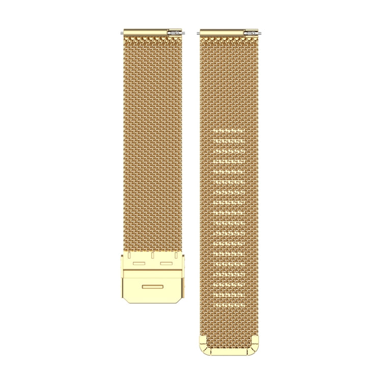 22mm Metal Mesh Wrist Strap Watch Band for Fossil Hybrid Smartwatch HR, Male Gen 4 Explorist HR, Male Sport