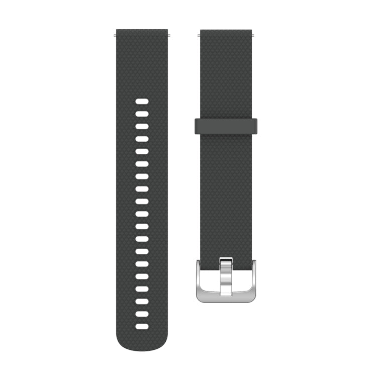 22mm Texture Silicone Wrist Strap Watch Band for Fossil Gen 5 Carlyle, Gen 5 Julianna, Gen 5 Garrett, Gen 5 Carlyle HR