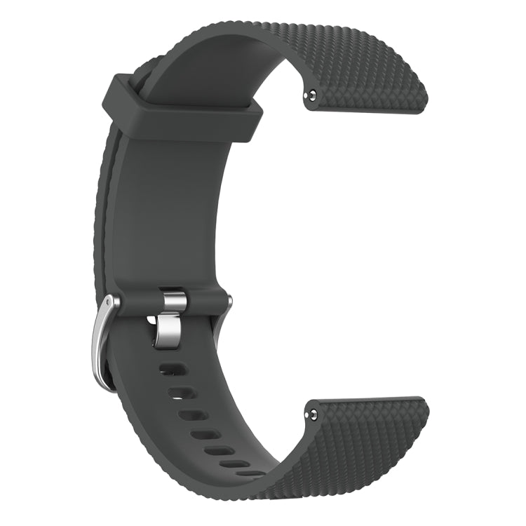 22mm Texture Silicone Wrist Strap Watch Band for Fossil Gen 5 Carlyle, Gen 5 Julianna, Gen 5 Garrett, Gen 5 Carlyle HR