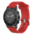 22mm Texture Silicone Wrist Strap Watch Band for Fossil Hybrid Smartwatch HR, Male Gen 4 Explorist HR, Male Sport