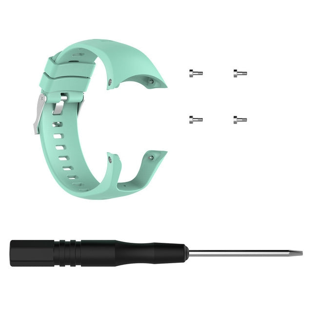 Silicone  Watch Band for SUUNTO Trainer Wrist HR