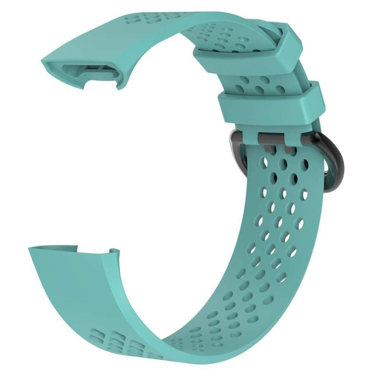Square Hole Adjustable Sport Watch Band for FITBIT Charge 3