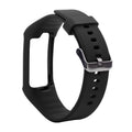 Silicone Sport Watch Band for POLAR A360 / A370(Black)