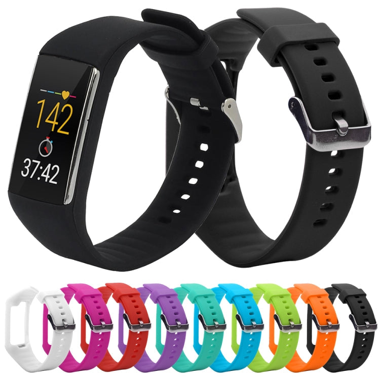 Silicone Sport Watch Band for POLAR A360 / A370(Black)