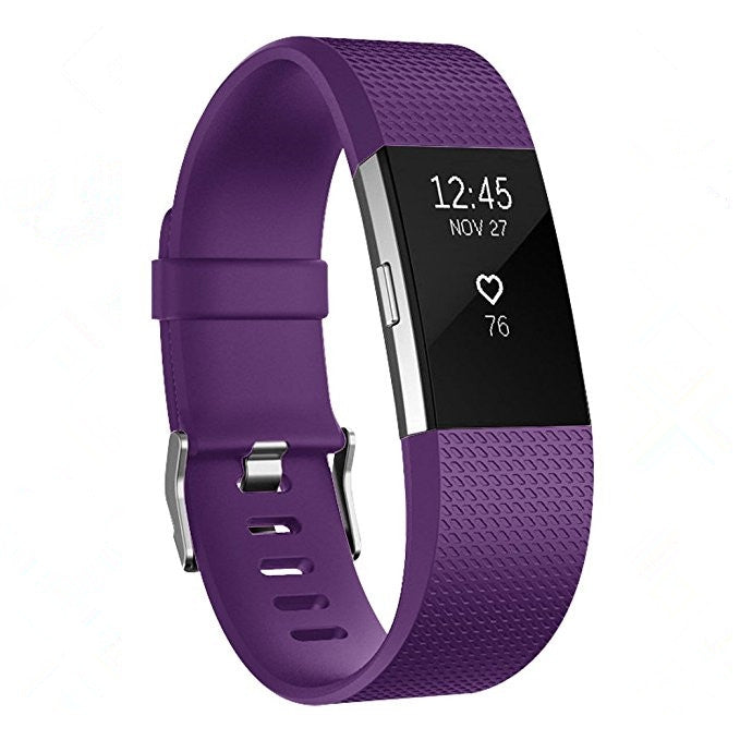 Square Pattern Adjustable Sport Watch Band for FITBIT Charge 2, Size: S, 10.5x8.5cm, S, Black, S, Light Pink, S, Coffee, S, Light Purple, S, Champagne Gold, S, Mint Green, Coral Red, S, Navy Blue, S, Dark Purple, S, Purple, S, Orange, S, Cyan, S, Pink ...