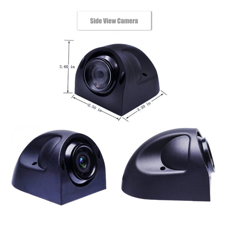 K0164 7 inch HD Car 18 IR  Rear View Backup Four Cameras Rearview Monitor
