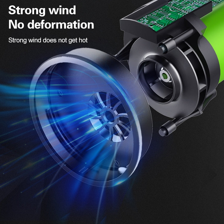 Car / Household Wireless Portable 90W Handheld Powerful Vacuum Cleaner, White, Navy Blue