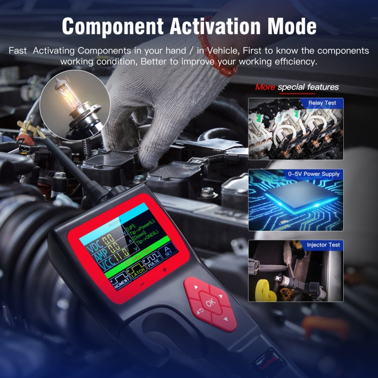 TopDiag P200 Car Circuit Intelligent Analyzer Diagnostic Instrument, TopDiag P200