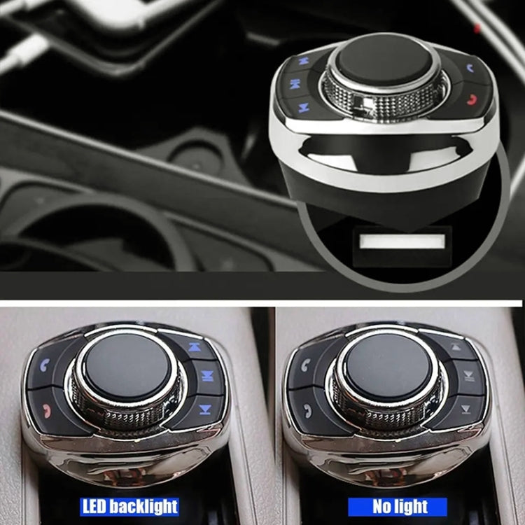 Multifunctional Car Cup Holder Wireless Knob Button Steering Wheel Button Remote Control without Light, without Light