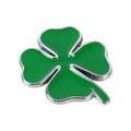 Four Leaf Clover Luck Symbol Badge Labeling Sticker Styling Car Decoration, Size: 4x3x0.3cm, Size: 4x3x0.3cm