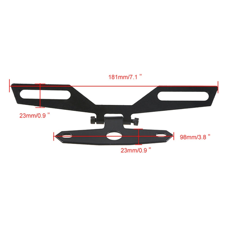 Motorcycle Folding Taillight Triangle Bracket, Folding