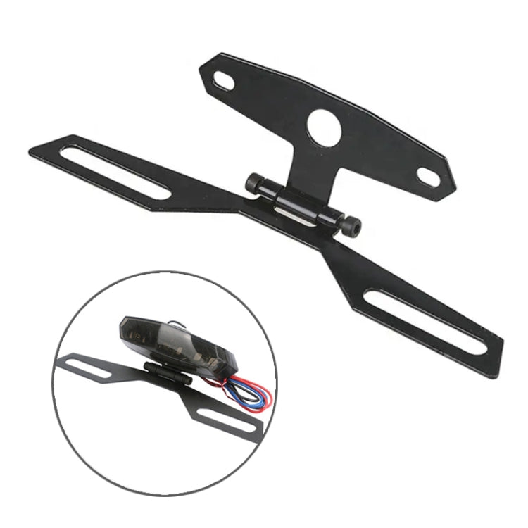 Motorcycle Folding Taillight Triangle Bracket, Folding