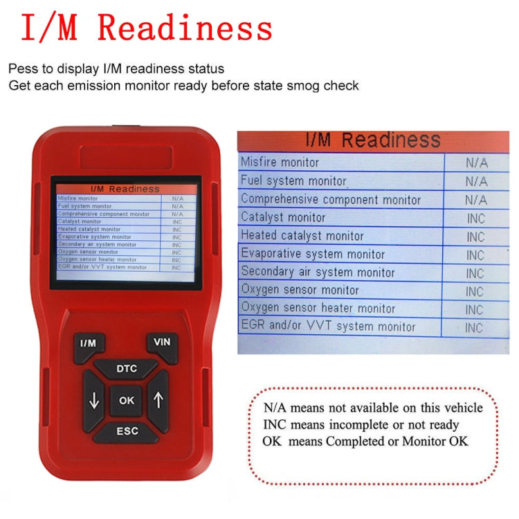 TK209 Car Mini Code Reader OBD2 Fault Detector Diagnostic Tool, TK209