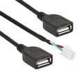 Palminfo Android Navigation 6 Pin Dual USB Connection Wiring Harness, 6 Pin Dual USB