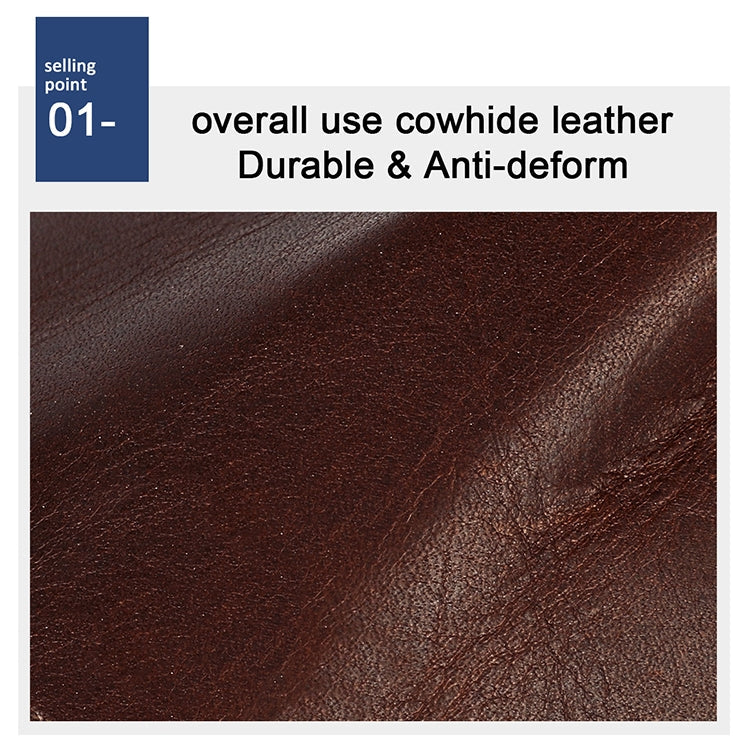 8020 Horizontal Retro Crazy Horse Texture Leather Anti-magnetic RFID Wallet Clutch Bag for Men, with Card Slots, 8020 Black, 8020 Coffee, 8020 Yellowish-brown