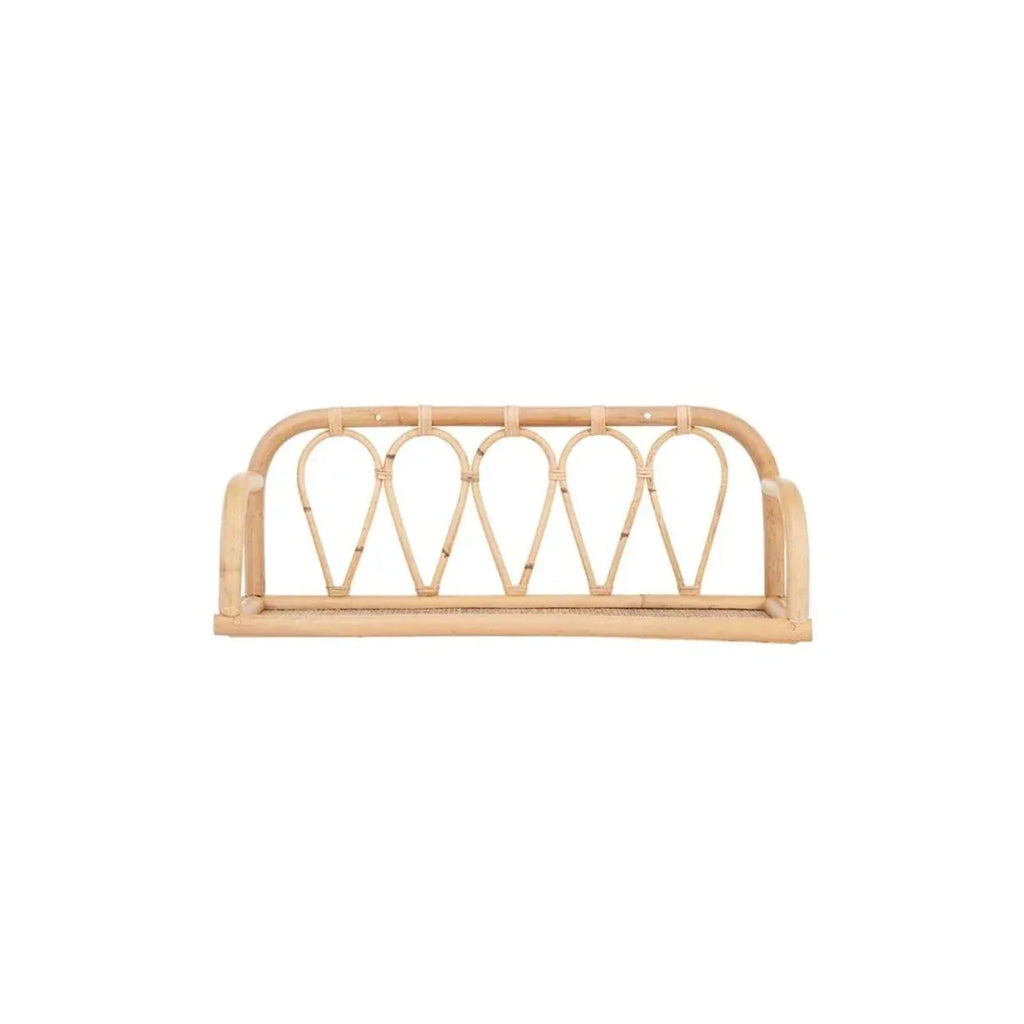 CuddleCo Aria Rattan Shelf - Large